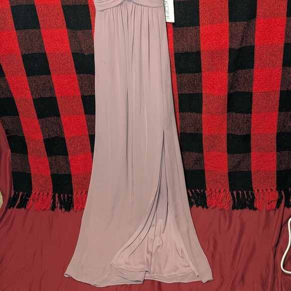 🖤 Elegant Mauve Maxi Dress - Picture 10 of 11